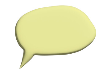 3d speech bubble Blank empty message box Textbox frame for banners, price tags, stickers, design