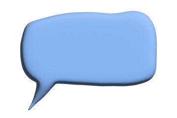 3d speech bubble Blank empty message box Textbox frame for banners, price tags, stickers, design