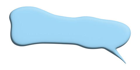 3d speech bubble Blank empty message box Textbox frame for banners, price tags, stickers, design