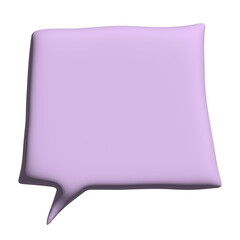 3d speech bubble Blank empty message box Textbox frame for banners, price tags, stickers, design