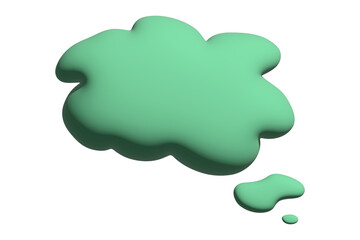 3d speech bubble Blank empty message box Textbox frame for banners, price tags, stickers, design