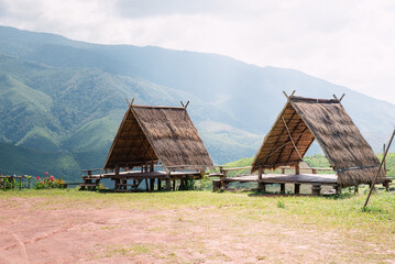 Beautiful mountain view in Nan Province, Thailand