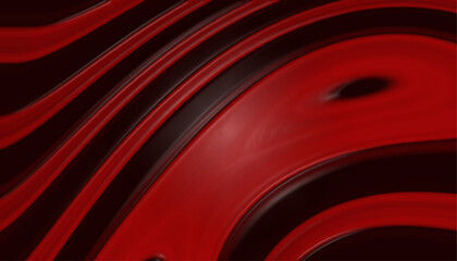 Luxury Red Glossy Abstract Waves Modern Background