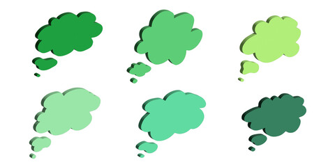 3d speech bubble Blank empty message box Textbox frame for banners, price tags, stickers, design