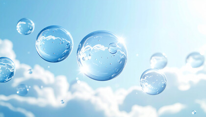 bubbles in the sky