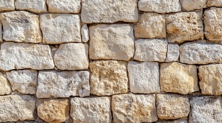 Light beige and white stone wall (1)