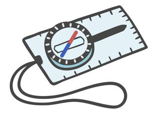 登山用コンパス・方位磁針