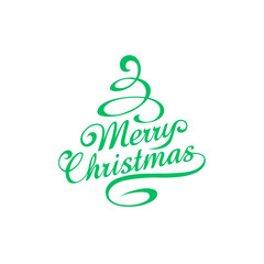 A festive hand-drawn Christmas tree with elegant “Merry Christmas” lettering, a bright red star topper, and playful holiday accents. Ideal for greeting cards, gift tags, banners, mugs, T-shirts