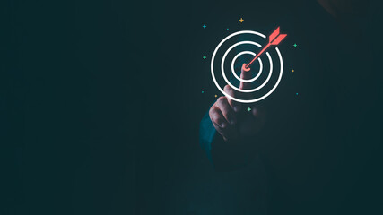 Setting goals, action plans, or key objectives that inspire an organization or its employees to achieve their goals, the concept of setting growth goals and business planning.