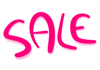 handwritten sale word transparent png