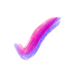 brush stroke check mark transparent png