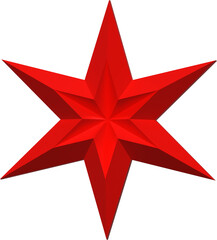 크리스마스 입체 별모양 오너먼트