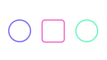 Artistic Shape Frame Bundle