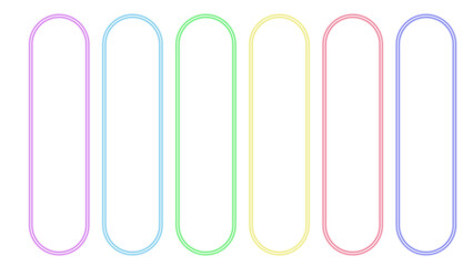 Multicolor Outline Graphics