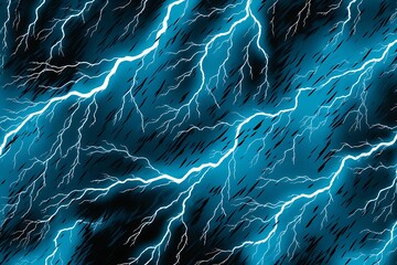 Lightning strikes vintage comic book pattern
