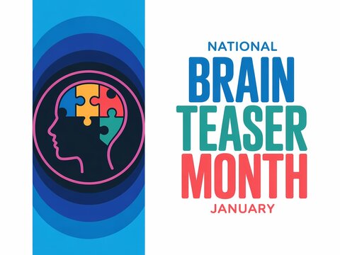 Celebrate national brain teaser month in january with puzzles and mental stimulation