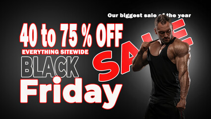 Huge discounts from 40 to 75 percent off on everything sitewide during the black friday sale. Don't miss out on the biggest shopping event of the year with amazing deals.