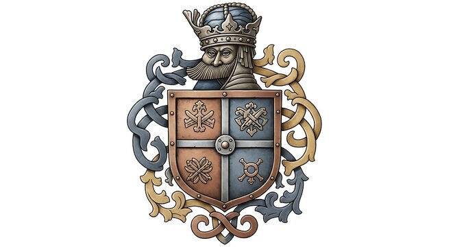 Medieval Coat of Arms - A Symbol of Heritage and Nobility.
