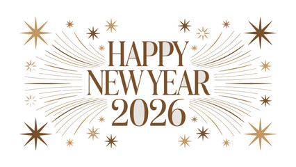 New Year's Eve 2026 Celebration: A festive illustration for the upcoming New Year, radiating excitement and anticipation for the year ahead.