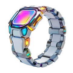 premium futuristic watch design, LED-driven smart interface concepts, Futuristic Smartwatch Design – A High-Tech Smartwatch With Neon Display for Modern Smartwatch Enthusiasts