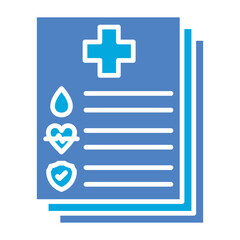 Obraz premium Patient record Icon