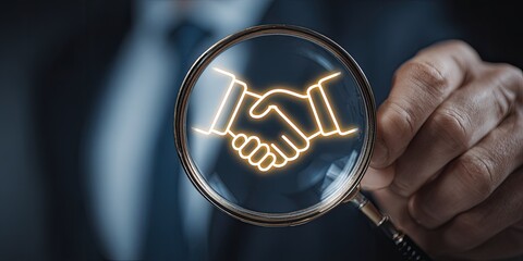 Business Deal Under Magnification