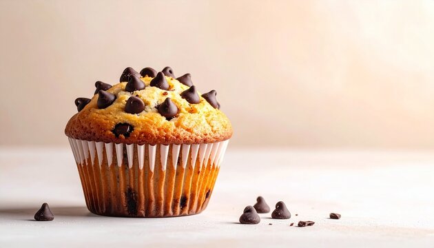 chocolate chip muffin - Powered by Adobe