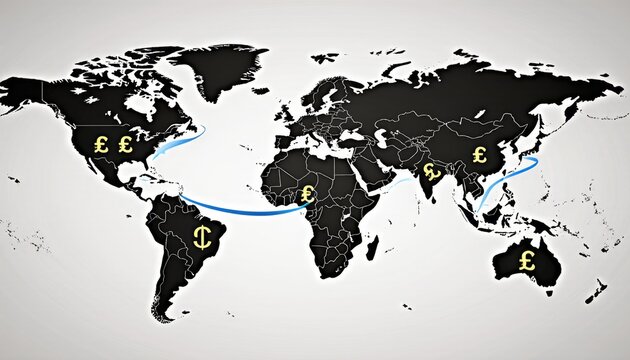 Understanding global currency flows and trade routes in today's interconnected economy Generative AI - Powered by Adobe