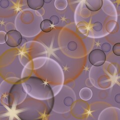 Soft puple Glowing Circular Bokeh on Light Background No.6 :Soft layered glowing circular bokeh creating a bright,modern atmosphere. l deal for backgrounds and various creative design projects.