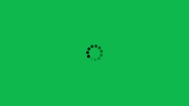 footprint in the grass vector illustration.Looped Circular Load Animation &ndash; Clean Minimal Design
