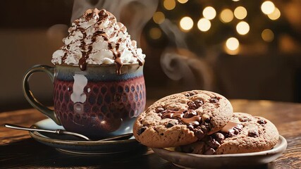 Sweet Dessert Served: A Generic Scene of a Dessert Dish Being Presented, Highlighting Service and Indulgence.