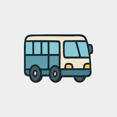 bus icon. Transportation Vehicles Icon. 