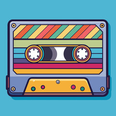 Whimsical winter scene with animals and a decorated christmas tree