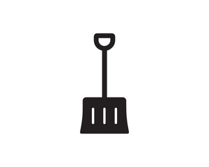 Snow shovel icon vector design illustration