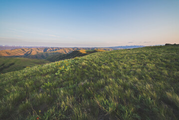 Prairie Grass Lands And Broken Canyon Lands © RacheleB