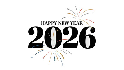 New Year's Eve: A vibrant and modern celebratory greeting card for the upcoming new year.