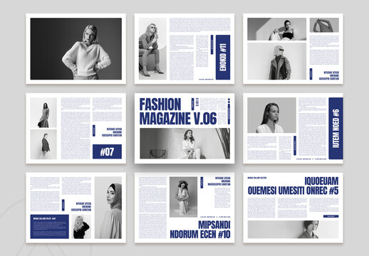 Fashion Portfolio Landscape Template