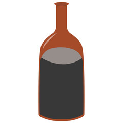 Science Laboratory Equipment. Vector Illustration in Cartoon Design.