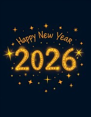 Happy new year celebration