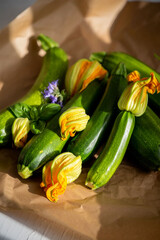 Fresh organic green vegetable