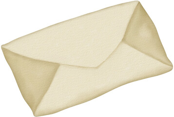 Watercolor Envelope Illustration