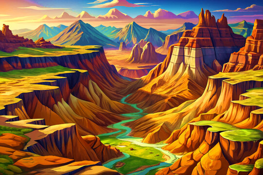 Steens Mountain Oregon Vast alpine desert plateau with dramatic cliffs dropping into deep glacier carved gorges