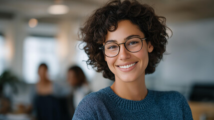 Young creative director leading a diverse design team during an energetic brainstorming session in a modern studio — concept of collaborative innovation, leadership with empathy, creativity in