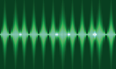 Vibrant Audio Waveform Background and Abstract Sound Pulse Design