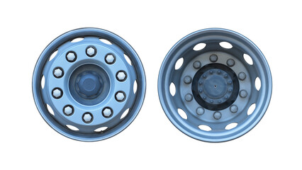 silver max wheel isolated on white background. This has clipping path.