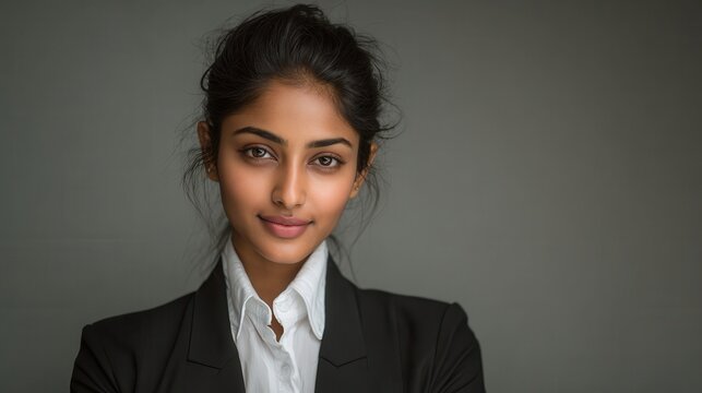 young indian businesswoman or corporate employee
