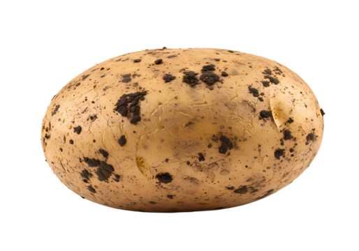 Natural bird egg with speckled pattern and texture