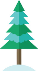 Fototapeta premium christmas tree vector
