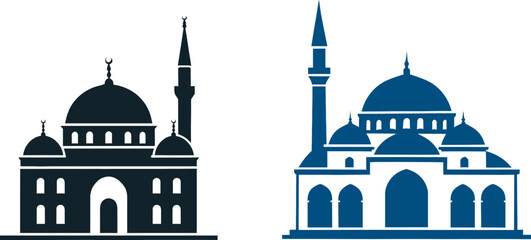 Elegant Istanbul Mosque Architecture Scene With Graceful Minarets Calm Skyline And Timeless Cultural Identity