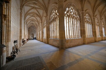 Obraz premium Cathedral of Segovia , Spain November 22 , 2025 Our Lady of the Cathedrals , Interior view of the Gothic